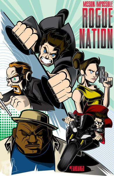 Mission Impossibe - Rogue Nation Animation - Framed Prints