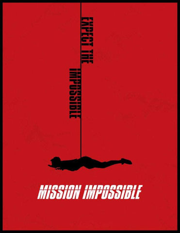 Mission Impossible - Expect The Impossible - Canvas Prints