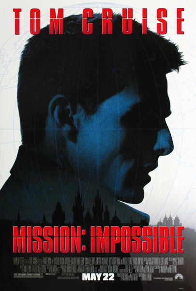 Mission Impossible - Tom Cruise Poster - Canvas Prints