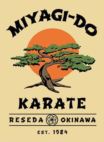 Miyagi Do Art - The Karate Kid - Hollywood Martial Arts Movie - Art Poster - Canvas Prints by Movies