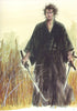 Miyamoto Musashi – Contemporary Painting - Posters