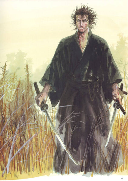 Miyamoto Musashi – Contemporary Painting - Framed Prints