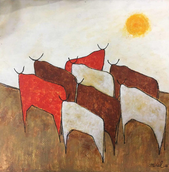 Modern Pastoral - Contemporary Art Painting - Art Prints