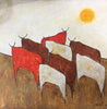 Modern Pastoral - Contemporary Art Painting - Canvas Prints