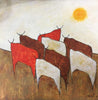 Modern Pastoral - Contemporary Art Painting - Canvas Prints