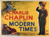 Modern Times - Charlie Chaplin - Holylwood Classic Movie Original Release Poster - Art Prints