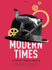 Modern Times (Temps Modernes) - Charlie Chaplin - Hollwood Movie Poster - Large Art Prints