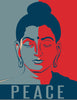 Modern Art - Buddha Peace - Canvas Prints
