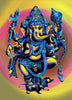 Modern Art - Mangalamurti Mahaganpati - Ganesha Painting Collection - Posters