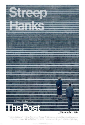 Modern Classic Movie Poster Art - The Post - Meryl Streep and Tom Hanks - Tallenge Hollywood Poster Collection - Posters