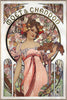 Moet And Chandon Champagne - Advertisement Poster -  Alphonse Mucha - Art Nouveau Print - Canvas Prints