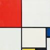 Mondrian Composition No. III - Composition with Red Blue Yellow and Black - Large Art Prints