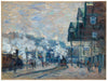 Claude Monet - Gare Saint-Lazare - Framed Prints