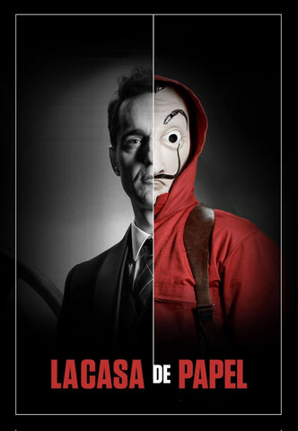 Money Heist - Netflix TV Show Poster - Posters by Tallenge Store