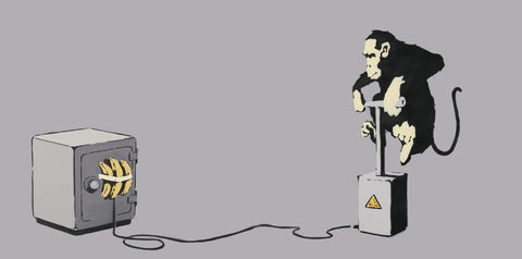 Monkey Detonator - Banksy by Banksy