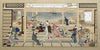 Moonlight Revelry At Dozo Sagami - Kitagawa Utamaro - Ukiyo-e Woodblock Print Art Painting - Canvas Prints