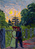Moonrise - Soldier and Maiden - Framed Prints