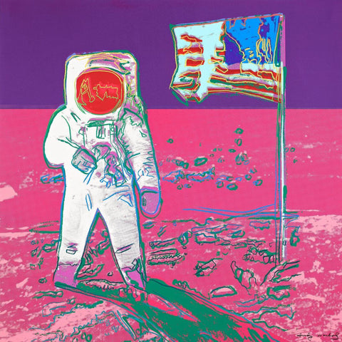 Moonwalk - Andy Warhol  - Modern Pop Art Painting - Canvas Prints