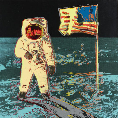 Moonwalk II - Large Art Prints by Andy Warhol