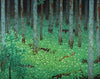 Mori (Forest) - Katayama Bokuyo - Contemporay Japanese Painting - Canvas Prints
