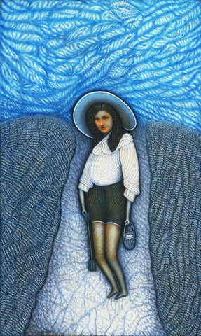 Morris Hirshfield - Beach Girl - Posters