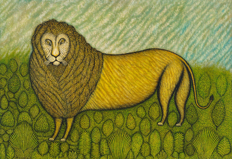Morris Hirshfield - Lion by Morris Hirshfield