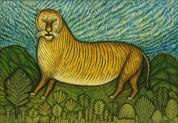 Morris Hirshfield - Tiger - Canvas Prints