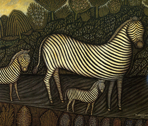 Morris Hirshfield - Zebra by Morris Hirshfield