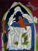 Mother Teresa - Maqbool Fida Husain – Painting - Canvas Prints