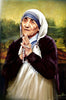 Mother Teresa painting - Canvas Prints