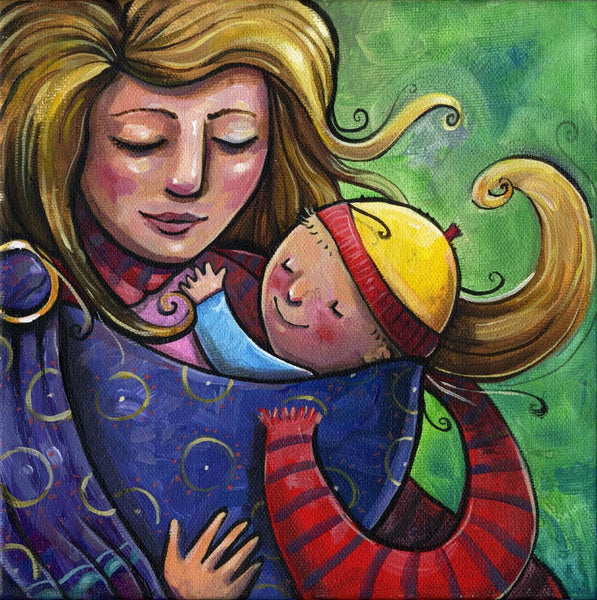 Mother and child - Canvas Prints