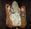 Mother with two Children III - Egon Schiele - Art Prints