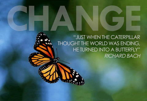 Motivational Quote: CHANGE by Sherly David