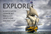 Motivational Quote: Explore - Art Prints