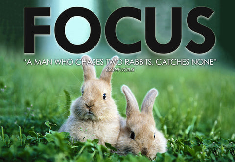 Motivational Quote: FOCUS - Posters