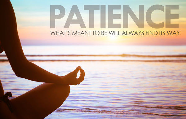 Motivational Quote: PATIENCE - Large Art Prints