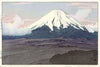Mount Fuji From Yamanaka - Yoshida Hiroshi - Ukiyo-e Woodblock Print Japanese Art Painting - Framed Prints