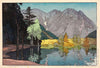 Mount Hodaka (Hodaka Yama) - Yoshida Hiroshi - Ukiyo-e Woodblock Print Japanese Art Painting - Canvas Prints