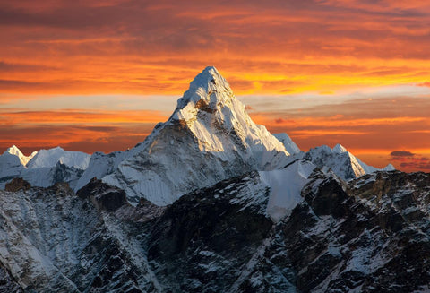 Mount Everest, Himalaya by Terry Griffin