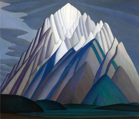 Mountain Forms - Lawren Harris - Canvas Prints by Lawren Harris