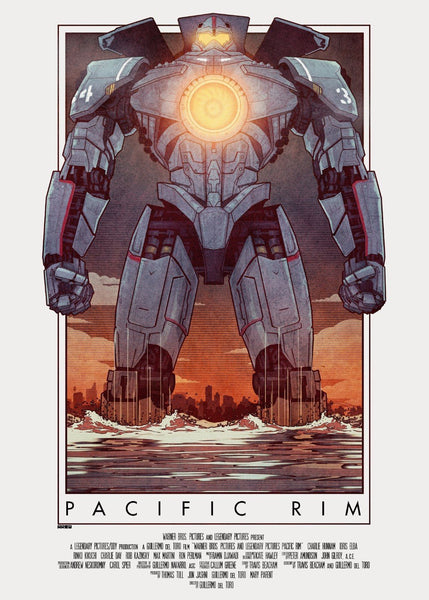 Tallenge Hollywood Collection - Movie Poster - Pacific Rim - Art Prints