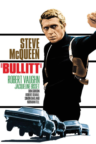Movie Poster - Steve McQueen Bullitt - Hollywood Collection - Posters