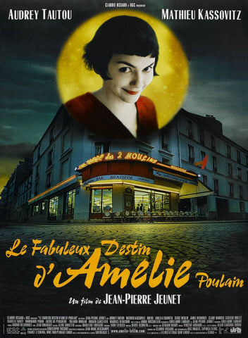 Movie Poster Art - Amelie - AudreyTautou - Life Size Posters by Joel Jerry