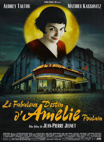 Movie Poster Art - Amelie - AudreyTautou by Joel Jerry