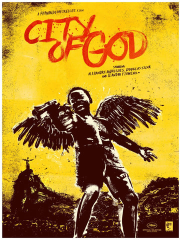 Movie Poster Art - City Of God - Tallenge Hollywood Poster Collection - Canvas Prints by Tim