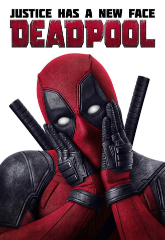Movie Poster Art - Deadpool - New Face Of Justice - Tallenge Hollywood Poster Collection - Framed Prints