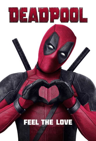 Movie Poster Art - Deadpool - Valentine Love - Tallenge Hollywood Poster Collection - Art Prints