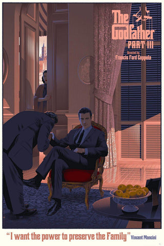 Movie Poster Art - Godfather III - Tallenge Hollywood Poster Collection - Art Prints