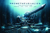 Movie Poster Art - Prometheus To Alien - Tallenge Hollywood Poster Collection - Framed Prints