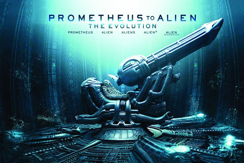Movie Poster Art - Prometheus To Alien - Tallenge Hollywood Poster Collection by Tim